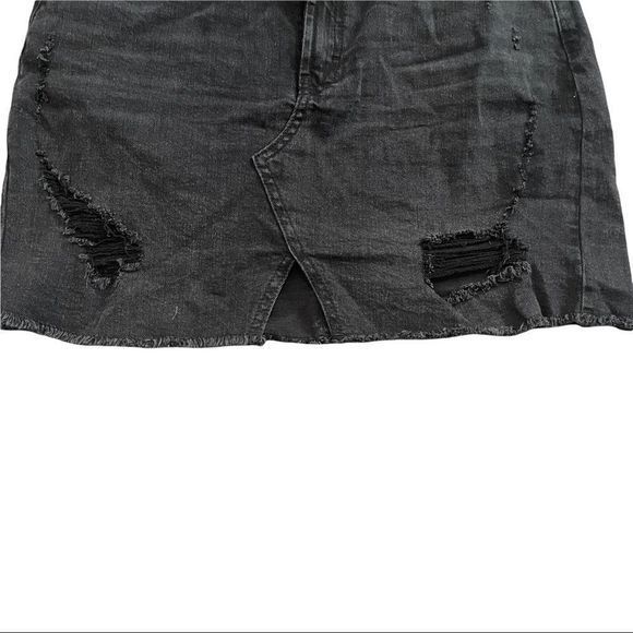 Wild‎ Fable Black Jean Skirt size 10 - Picture 5 of 7